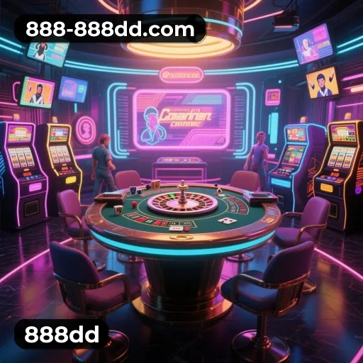 888dd App home screen with mobile slots and casino categories